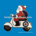 modern motorcycle santa claus for christmas gifts